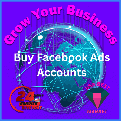 Buy Facebook Ads Accounts -100% Safe & Secure Service